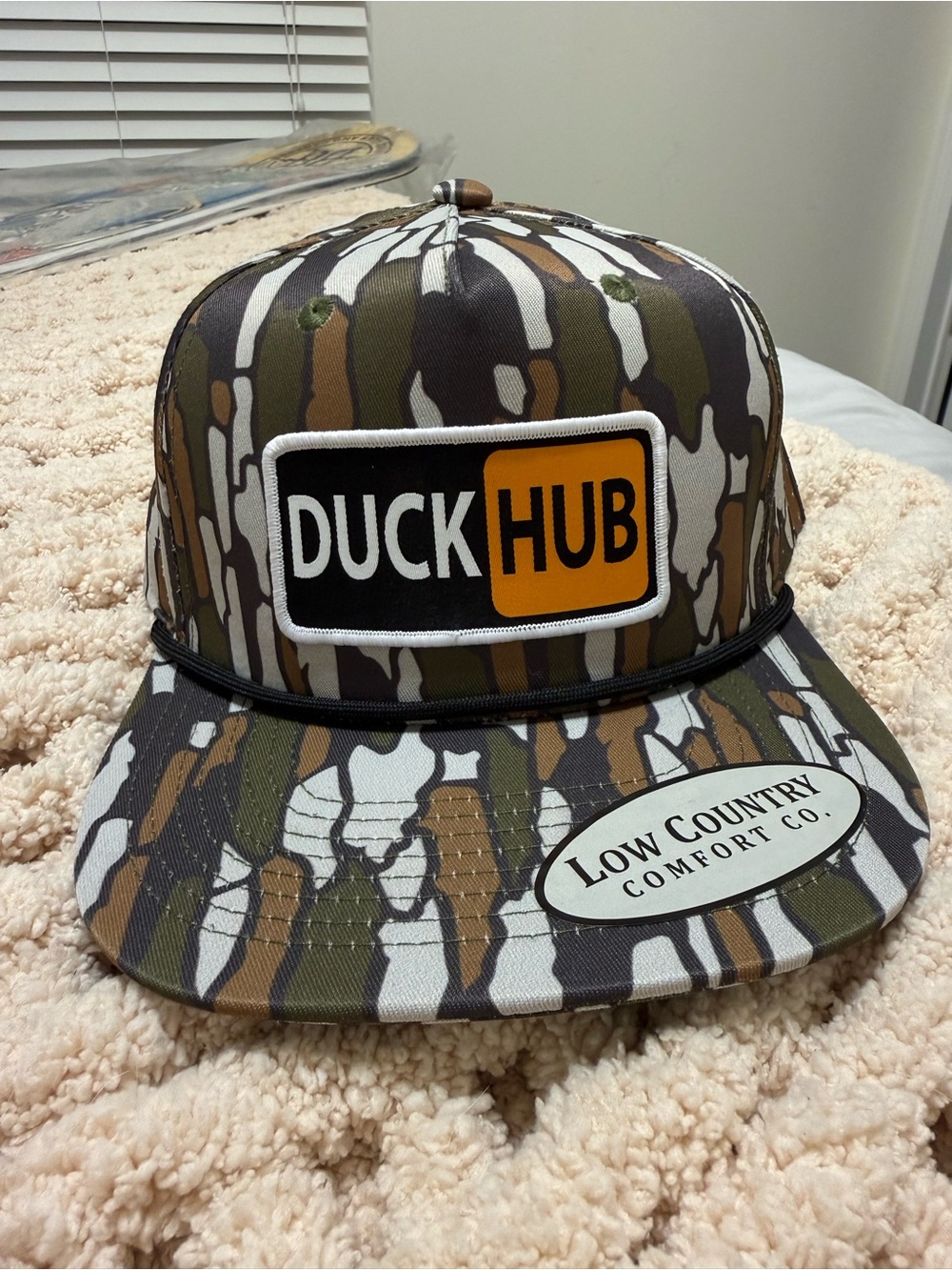 DuckHub Camo Trucker Hat